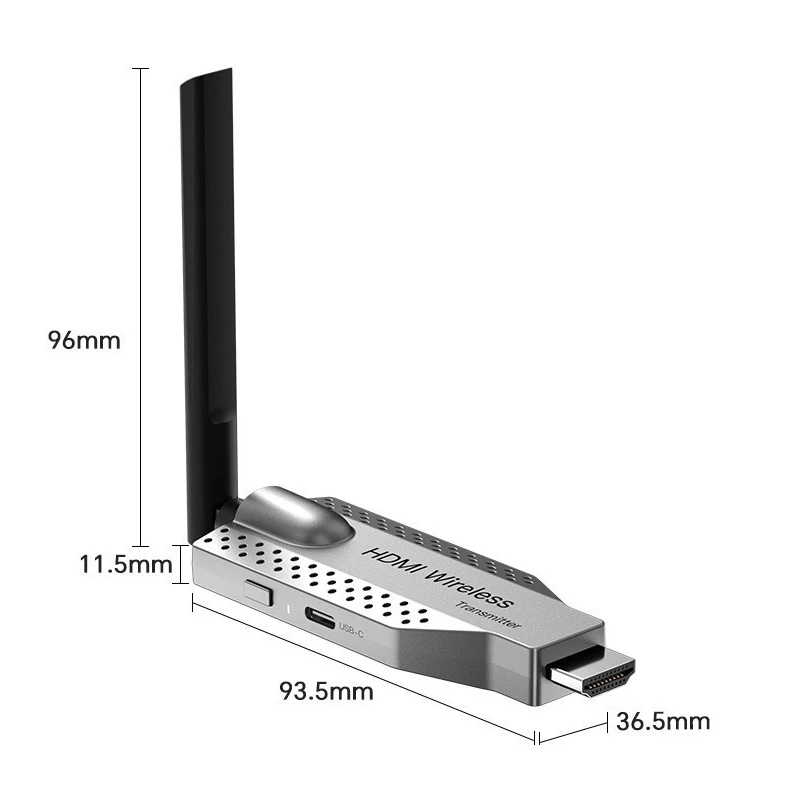 Bộ thu phát HDMI không dây G147 HD 50m băng tần kép 2.4G và 5G hỗ trợ kết nối 1-4 màn hình - Phụ Kiện Điện Tử Việt Nam Bộ thu phát HDMI không dây G147 9