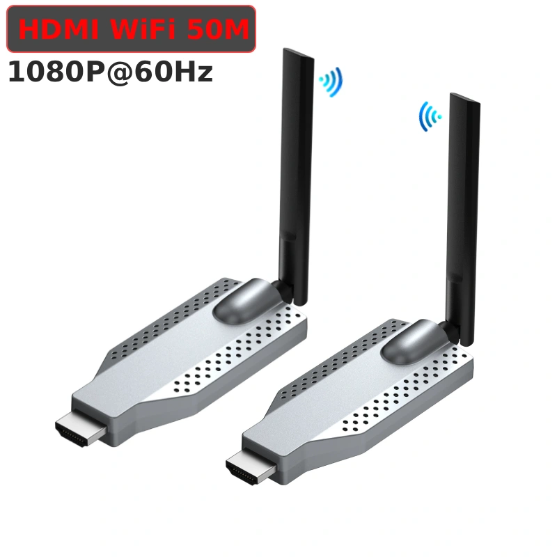 Bộ thu phát HDMI không dây G147 HD 50m băng tần kép 2.4G và 5G hỗ trợ kết nối 1-4 màn hình - Phụ Kiện Điện Tử Việt Nam Bộ thu phát HDMI không dây G147