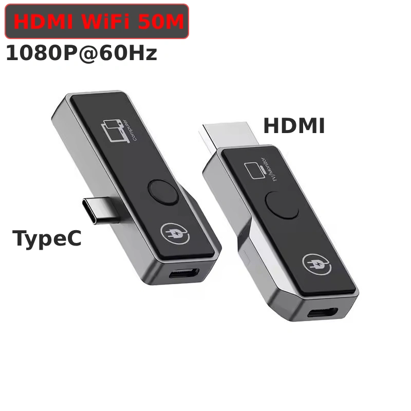 Bộ thu phát HDMI không dây USB Type C M1 50m nhỏ gọn, hỗ trợ HD 1080P - Phụ Kiện Điện Tử Việt Nam Bộ thu phát HDMI không dây M1