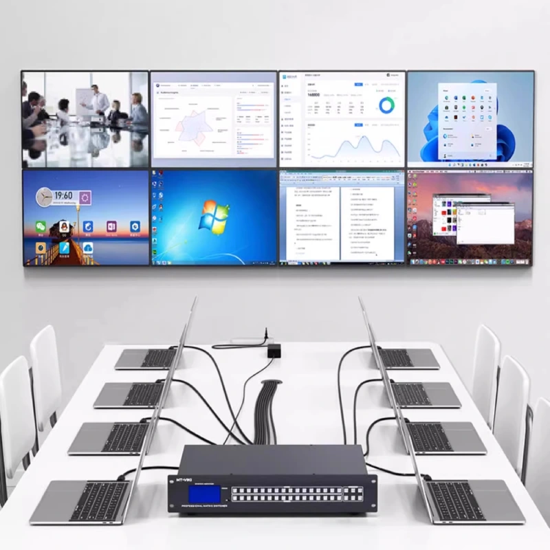 Bộ trộn HDMI ma trận 16x16 cổng MT-HD1616L 5 Bộ trộn HDMI ma trận 16x16 cổng MT-HD1616L 5