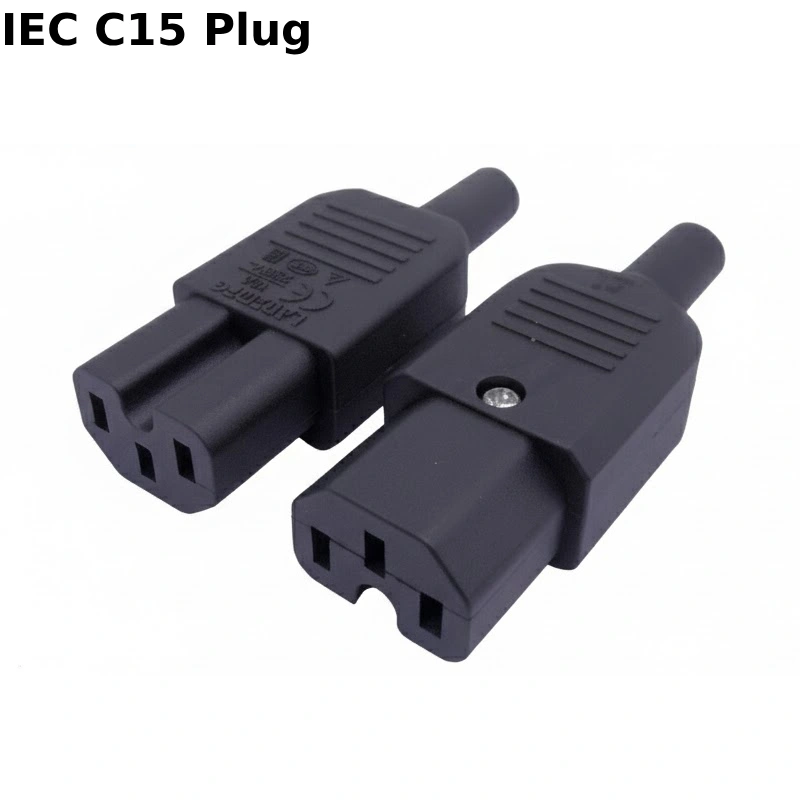 Đầu giắc nguồn IEC C15 2 Đầu giắc nguồn IEC C15 2