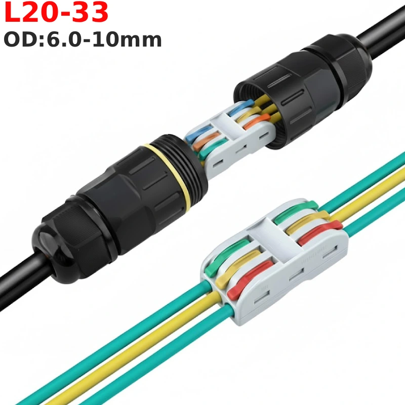Đầu nối điện chống nước L20-33 Đầu nối điện chống nước L20-33