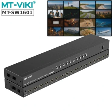 Bộ gộp HDMI Multi Viewer 16 ra 1 MT-SW1601 với nhiều chế độ hiển thị - Phụ Kiện Điện Tử Việt Nam