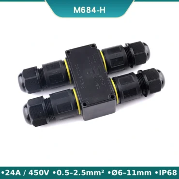 Đầu nối điện chống nước IP68 M684-H