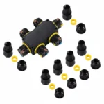 Đầu nối dây điện ngoài trời chống nước IP68 M684-H 4 song song - Kiểu chữ S M684-S