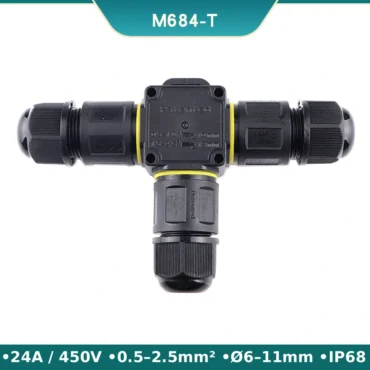 Đầu nối điện chống nước IP68 M684-T