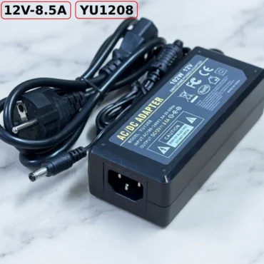 Bộ chuyển đổi nguồn Adapter DC 12V-15A 180W chân cắm DC 5.5*2.5mm XYT-1215 - Phụ Kiện Điện Tử Việt Nam Bộ nguồn Adapter DC 12V-8.5A 102W chân cắm DC 5.5*2.5mm YU-1208 ~ Nguồn ra DC: 12V-8.5A