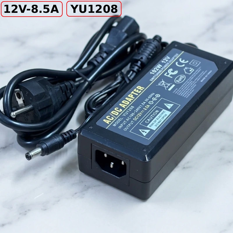 Nguồn DC Adapter 12V-8.5A YU1208 0