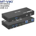 Bộ chia HDMI 4K USB 3.0 KVM Switch 2 cổng MT-KH2S3 0