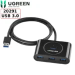 Bộ chia USB 3.0 4 cổng Ugreen 20291 dây dài 1m