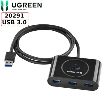 Bộ chia USB 3.0 4 cổng Ugreen 20291 dây dài 1m