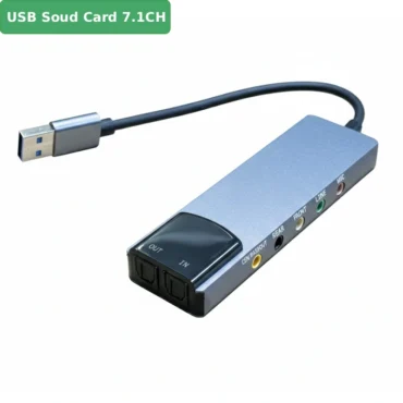 Bộ chuyển đổi USB Sound Card 7.1 HY-601