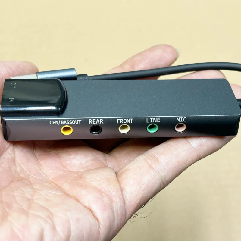 Bộ chuyển đổi USB Sound Card 5.1 Analog HY-601 hỗ trợ cổng âm thanh quang - Phụ Kiện Điện Tử Việt Nam Bộ chuyển đổi USB Sound Card 7.1 HY-601 4