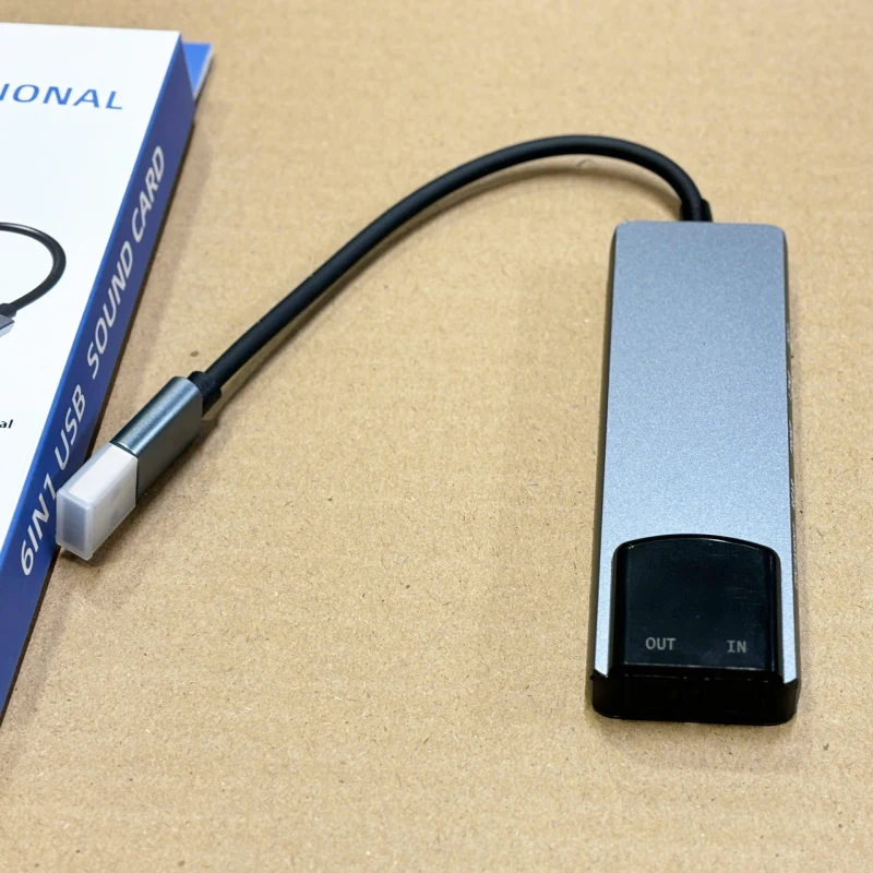 Bộ chuyển đổi USB Sound Card 5.1 Analog HY-601 hỗ trợ cổng âm thanh quang - Phụ Kiện Điện Tử Việt Nam Bộ chuyển đổi USB Sound Card 7.1 HY-601 6