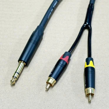Cáp âm thanh DIY 6.5mm ra 2 RCA CZXYON 5
