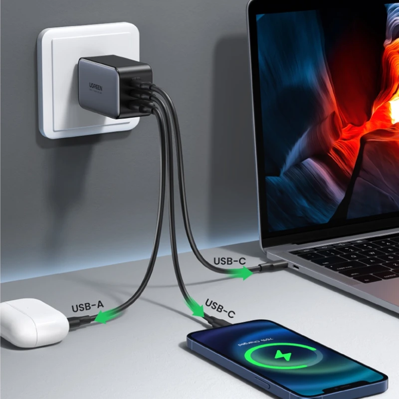 Củ sạc nhanh usb type c ugreen 10335 Củ sạc nhanh usb type c ugreen 10335