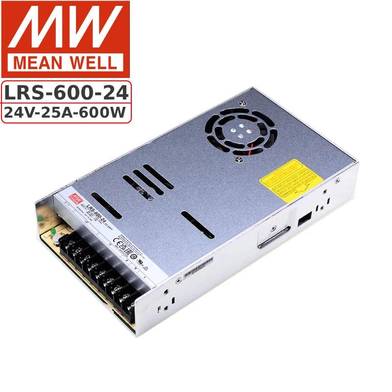 Meanwell 24V 25A LRS-600-24