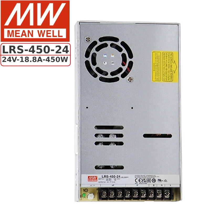 Nguồn 24V-18.8A Meanwell LRS-450-24