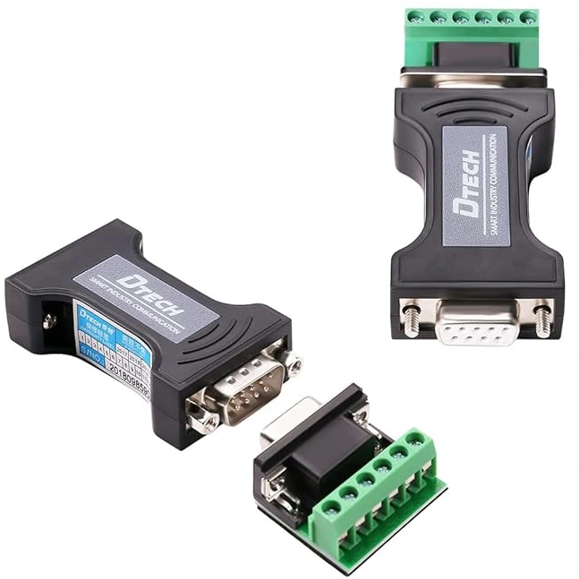 Bộ chuyển đổi RS232 sang RS422_RS485 Dtech DT-9003 2 Bộ chuyển đổi RS232 sang RS422_RS485 Dtech DT-9003 2
