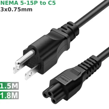 Cáp nguồn 3 chân Nema 5-15P sang C5 2