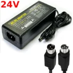 Nguồn DC 24V kèm cáp 3Pin và 4pin