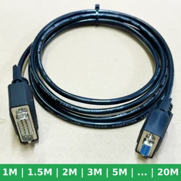 Dây cáp chuyển đổi tín hiệu DB9 cái sang DB15 đực dài từ 1.5m đến 20m với sơ đồ sản xuất theo yêu cầu - Phụ Kiện Điện Tử Việt Nam