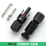 Đầu nối tâm pin mặt trời MC4 1000V-30A