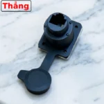 Đầu nhân nối mạng RJ45 chống nước IP65 lắp bảng điều khiển CZXYON LC-CAT6-S thẳng - Thẳng