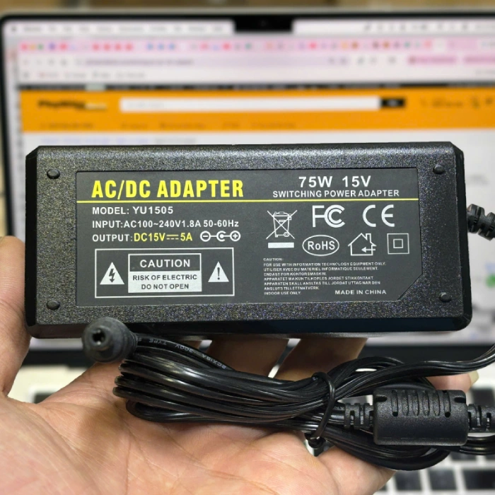Nguồn DC 12V-5A YU1505 2 Nguồn DC 12V-5A YU1505 2