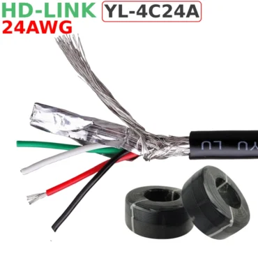 Cáp điều khiển 4 lõi 24AWG HD-Link YL-4C24A