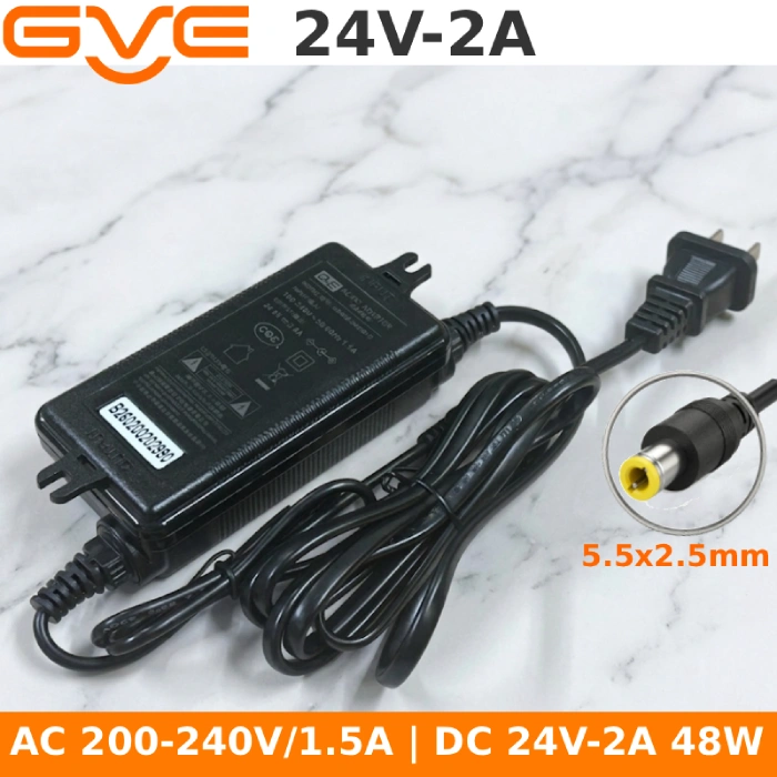Nguồn DC 24V-2A GVE 0