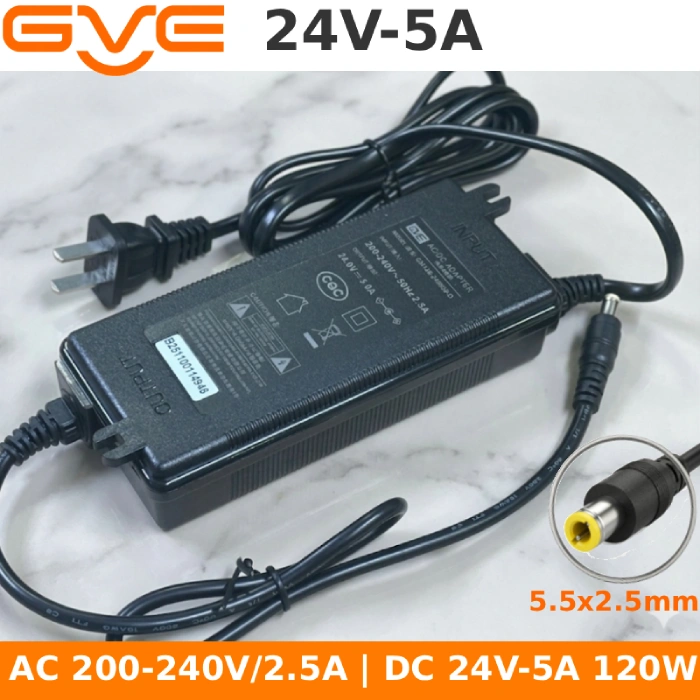 Nguồn DC 24V-5A GVE 0