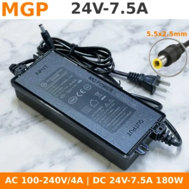Nguồn DC Adapter 24V - 10A MGP240-2401000-Z Cao Cấp Cho Bơm Bể Cá, Đèn LED Thủy Sinh - Phụ Kiện Điện Tử Việt Nam Nguồn DC Adapter 24V - 7.5A MGP240-2400750-Z (Chống Nước IP68) Cao Cấp Cho Bơm Bể Cá, Đèn LED Thủy Sinh ~ Nguồn ra dc: 24V-7.5A