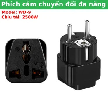 Phích cắm chuyển đổi đa năng WD-9