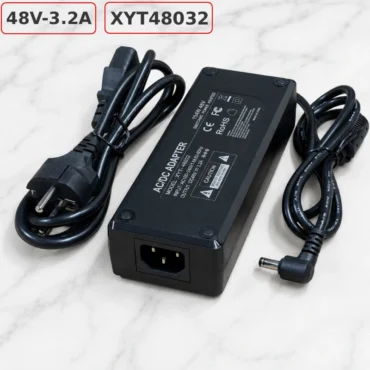 Nguồn DC Adapter 48V-2A 96W YU4802 chân tròn 5.5x2.5mm - Phụ Kiện Điện Tử Việt Nam Nguồn DC Adapter 48V-3.2A 154W XYT48032 chân tròn 5.5x2.5mm ~ Nguồn ra dc: 48V-3.2A