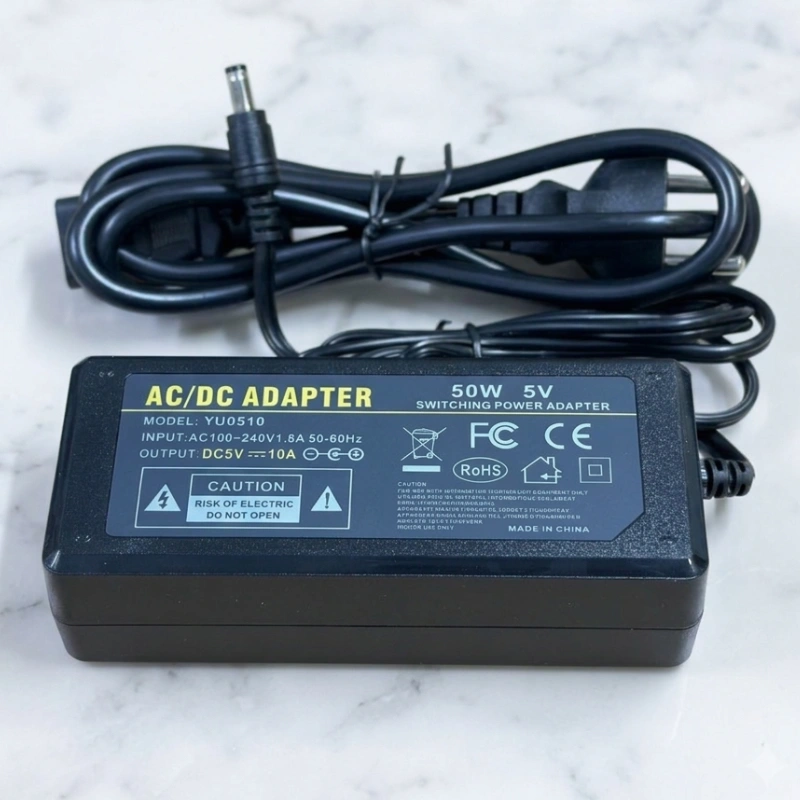 Nguồn DC Adapter 5V-10A YU0510 3