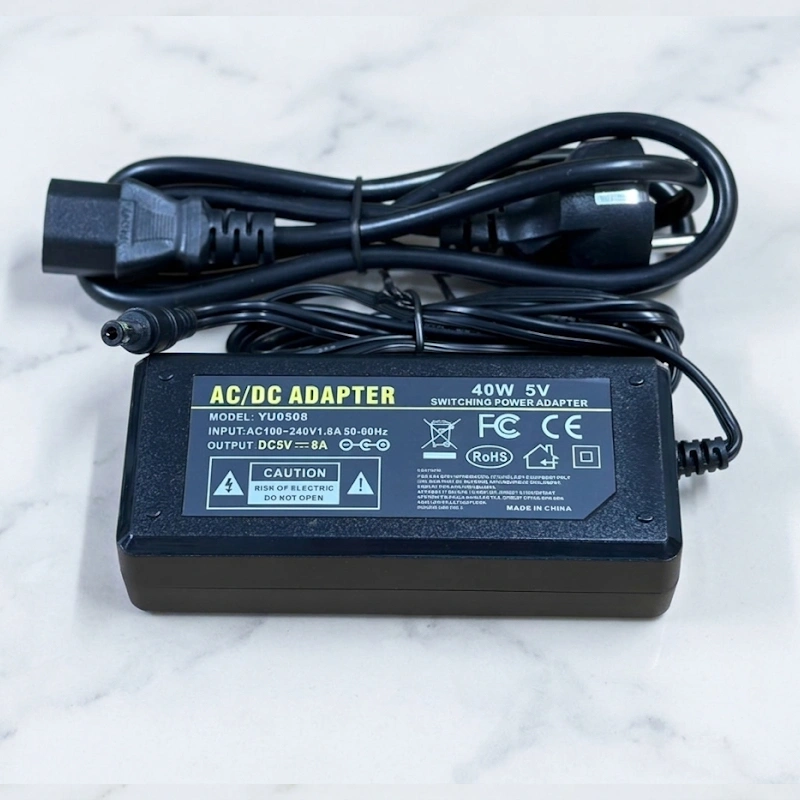 Nguồn DC Adapter 5V-8A YU0508 3