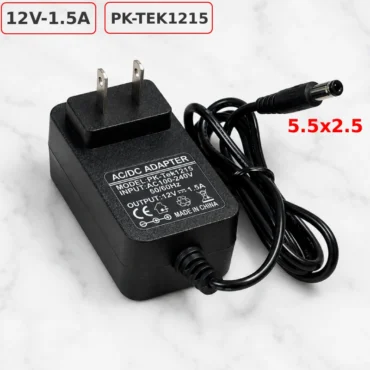 Nguồn DC Adapter 12V-1.5A PK-Tek1215