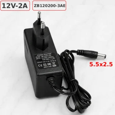 Nguồn DC Adapter 12V-2A ZB120200-3AE chân tròn
