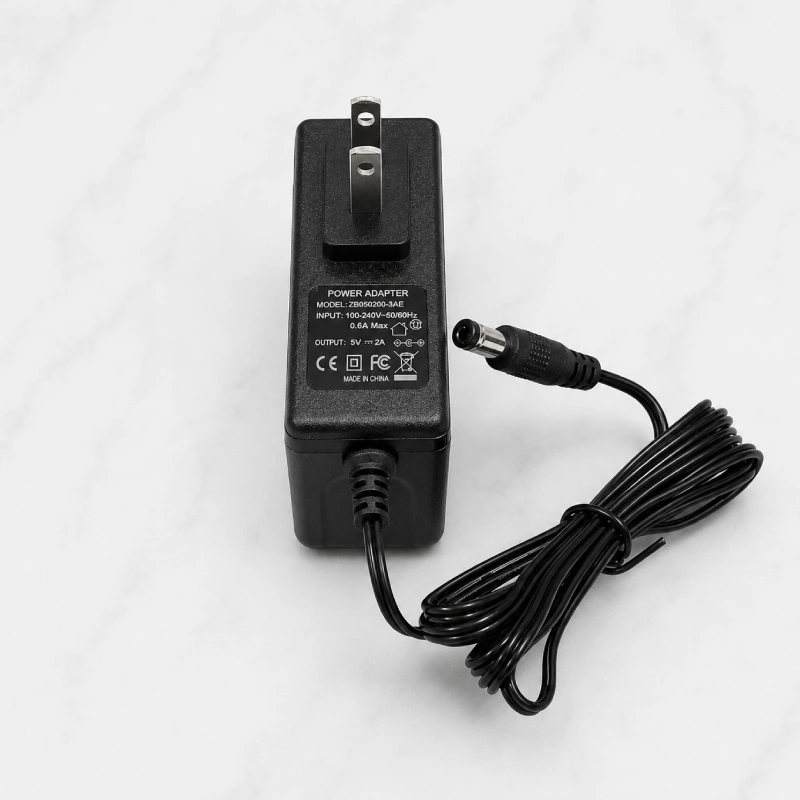 Nguồn DC Adapter 5V- 2A ZB050200-3AE chân dẹt 4 Nguồn DC Adapter 5V- 2A ZB050200-3AE chân dẹt 4