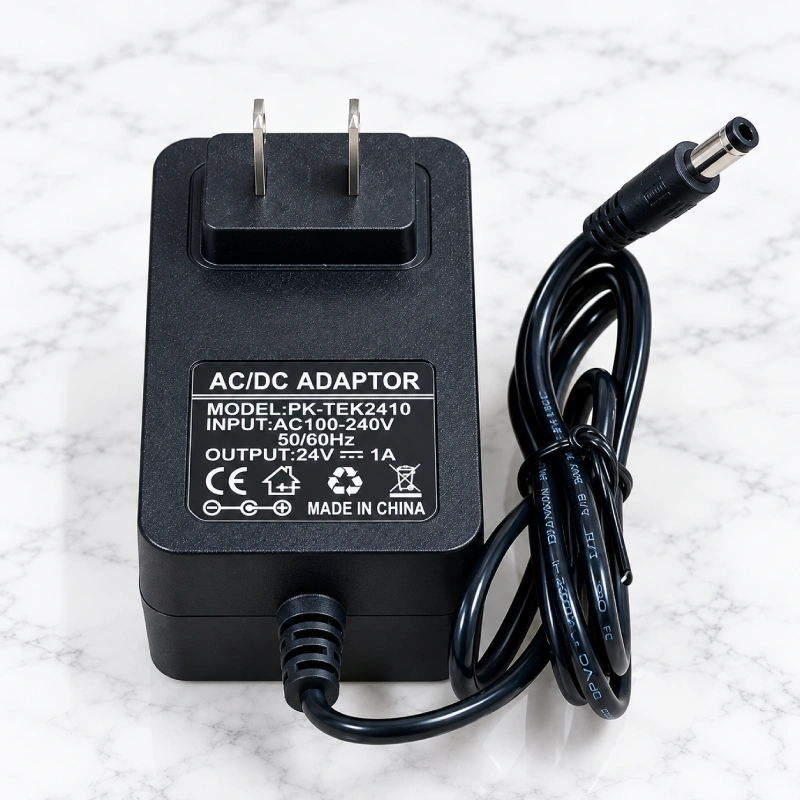 Nguồn DC 24V-1A Adapter PK-Tek2410 2 Nguồn DC 24V-1A Adapter PK-Tek2410 2