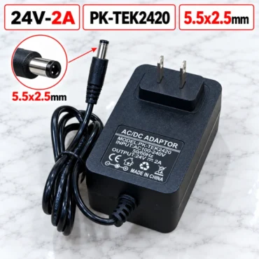 Nguồn DC 24V-2A Adapter PK-Tek2420 0