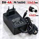Nguồn DC 5V-4A PK-Tek0540 chân tròn